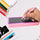 LED Drawing Pen Case writing pad / Compass (2 pc)
