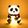 Panda 7-Color LED Silicone Touch Lamp (1 Pc)